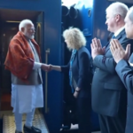 Ucraina, il premier indiano Modi arriva a Kiev in treno