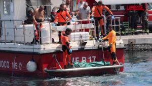 Naufragio yacht, recuperato il cadavere dell’ultima vittima