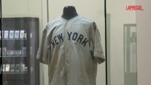 Baseball, all’asta storica maglia di Babe Ruth: vale 30 milioni di dollari