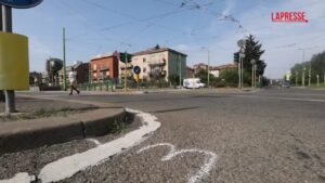 Milano, ciclista investito da pirata della strada: è grave