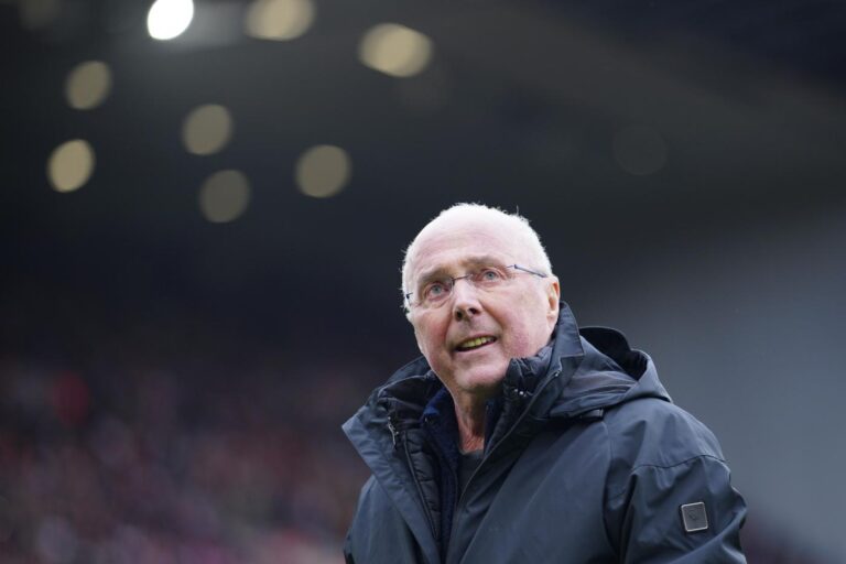 Sven Goran Eriksson, la sua carriera per immagini