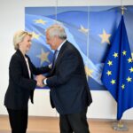Ue, Tajani da von der Leyen: “Sostegno a lavoro prossima Commissione”