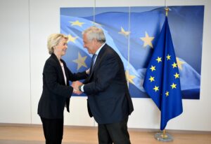 Ue, Tajani da von der Leyen: “Sostegno a lavoro prossima Commissione”