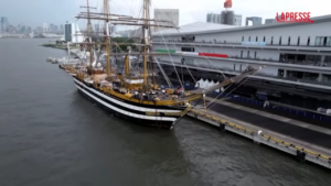 Tour Amerigo Vespucci, conclusa la terza tappa a Tokyo: la cerimonia