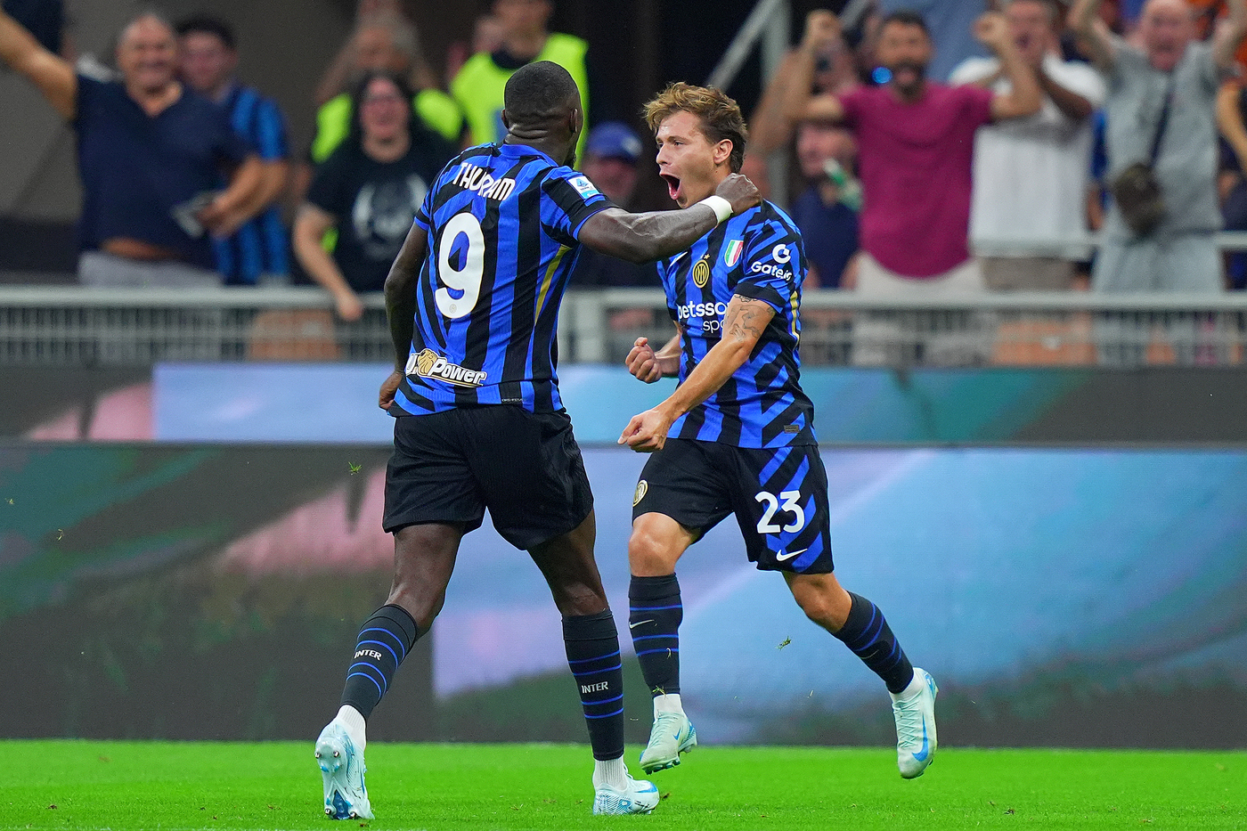 Inter-Atalanta 4-0, Barella e Thuram trascinano i Nerazzurri Inter-Atalanta 4-0, Barella e Thuram trascinano i Nerazzurri