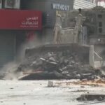 Cisgiordania, strade deserte e quartieri distrutti a Jenin