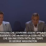 Mostra del Cinema, Clooney su Biden: “Ha fatto la cosa più altruista dai tempi di George Washington”