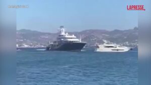 Turchia, scontro fra due yacht nella baia di Bodrum: il video dell’incidente