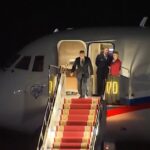 Mongolia, l’arrivo di Putin all’aeroporto di Ulan Bator