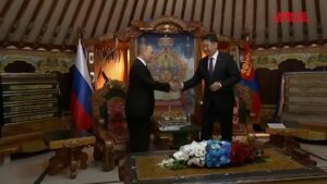 Mongolia, Putin incontra il presidente Khurelsukh