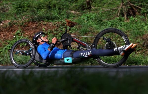 Paralimpiadi, ciclismo: Cornegliani oro in crono su strada H1