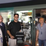 Roma, l’arrivo a Fiumicino del difensore tedesco Hummels