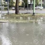Maltempo, esonda il Seveso: strade allagate a Niguarda