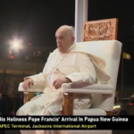 Papa Francesco arrivato in Papua Nuova Guinea