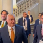 Forum Cernobbio, l’arrivo di Orban: “Spero che Zelensky sia qui”
