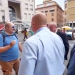 Terni, sindaco Bandecchi sputa in faccia a un contestatore e lo minaccia: “Che partito voti? Stai attento”