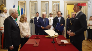 Governo, il giuramento al Quirinale del neo ministro Giuli