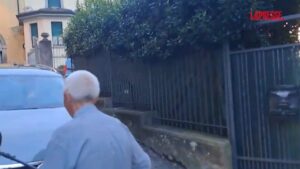 Lega, Salvini arrivato a casa di Bossi a Gemonio