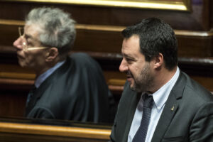 Lega, questa sera incontro Salvini-Bossi