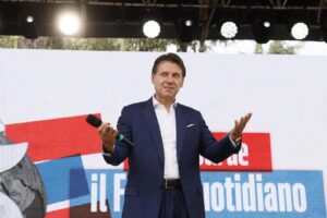 Giuseppe Conte alla Festa del Fatto Quotidiano