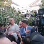 Venezuela, l’inno nazionale cantato alla manifestazione di Madrid