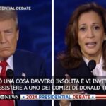 Usa 2024, duello tv Trump-Harris, Kamala: “La gente lascia i suoi comizi per stanchezza e noia”