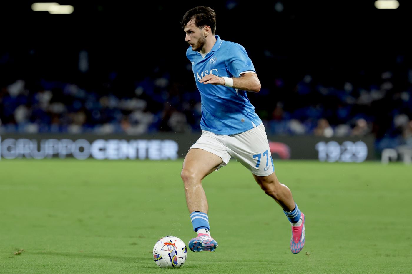 Napoli, infortunio in nazionale per Kvaratskhelia