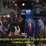 Usa 2024, Trump: “Endorsement di Taylor Swift a Harris? Non ne ho idea”