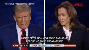 Duello tv Trump-Harris, il tycoon: “A Springfield gli immigrati mangiano gli animali domestici”