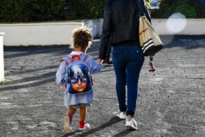 Ingresso scuola Materna in via Aretusa