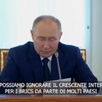 Russia, Putin: “Più di 30 Paesi vogliono far parte del Brics”
