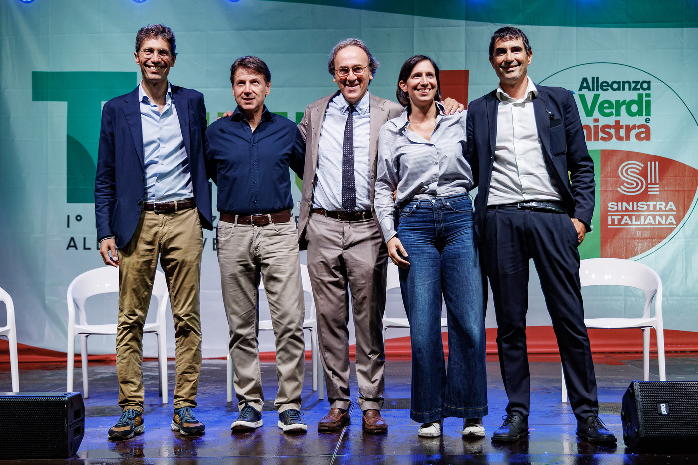 Centrosinistra, i leader alla festa di Avs: “Creare alternative su temi, non veti”