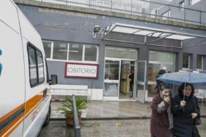 L'obitorio dell'ospedale Civile di Pescara