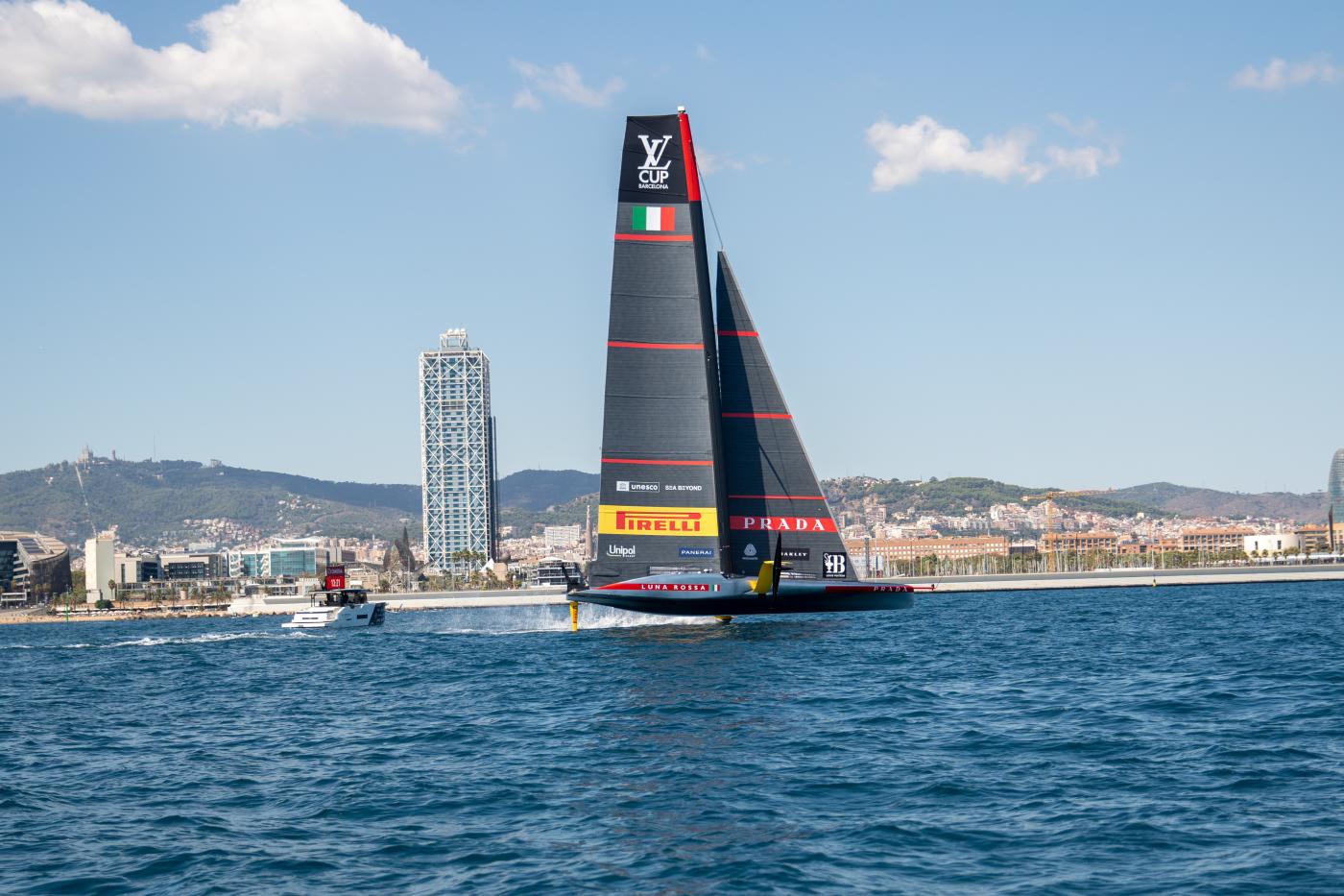 Vela, Louis Vuitton Cup: Luna Rossa avanti 2-0 in semifinale