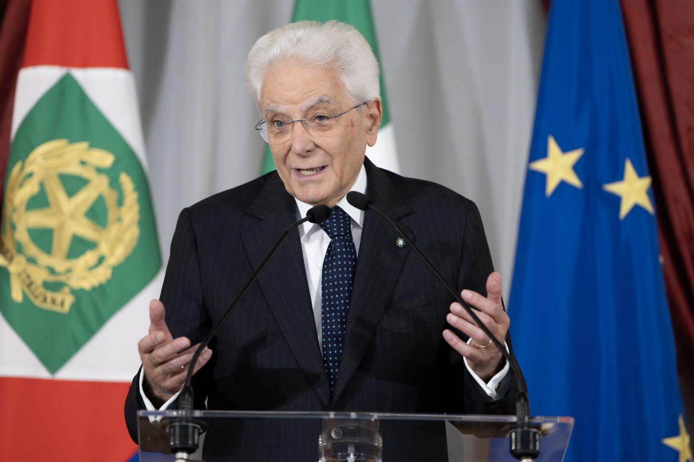 Medioriente Mattarella da Lapresse