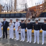 Tour Mondiale Nave Amerigo Vespucci, l’arrivo del veliero a Manila per la 23esima tappa