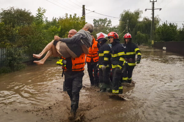 Maltempo, 5 morti in Romania per piogge torrenziali