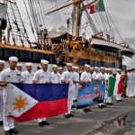Tour Amerigo Vespucci, la nave italiana ha raggiunto le Filippine