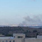 Israele, colonne di fumo nel centro del Paese