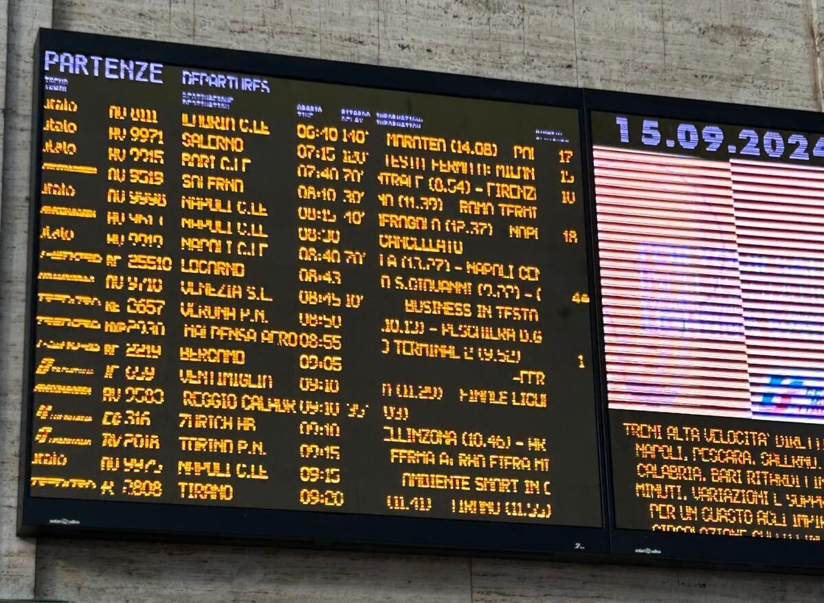 Fs, guasto alla linea: ritardi e cancellazioni Milano-Bologna Fs, guasto alla linea: ritardi e cancellazioni Milano-Bologna