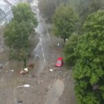 Repubblica Ceca, maltempo: strade invase dal fango sui monti Jeseniky