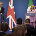 Meloni-Starmer, bilaterale a Roma tra i premier di Italia e Regno Unito