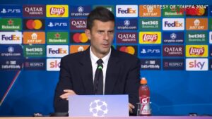 Juve-Psv, Thiago Motta: “Importante iniziare con vittoria, ma dobbiamo crescere”