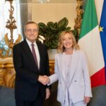 Ue, Meloni vede Draghi: “Europa non escluda nuovo debito comune”