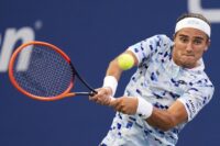 Le gare del primo round degli U.S. Open tennis di New York.