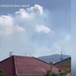 Razzo intercettato nel nord di Israele: le immagini