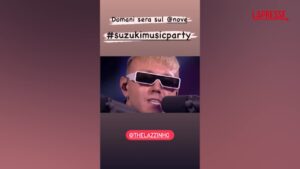 Suzuki Music Party, Lazza: “Adesso che sto diventando papà delle cose materiali mi frega poco”