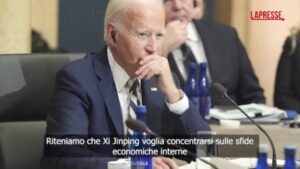 Usa, Biden agli alleati dell’Indo-Pacifico: “Cina aggressiva”