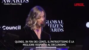 New York, Meloni: “Patriottismo è la migliore risposta al declinismo”