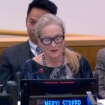 Meryl Streep all’Onu: “In Afghanistan gatti e scoiattoli hanno più diritti delle donne”